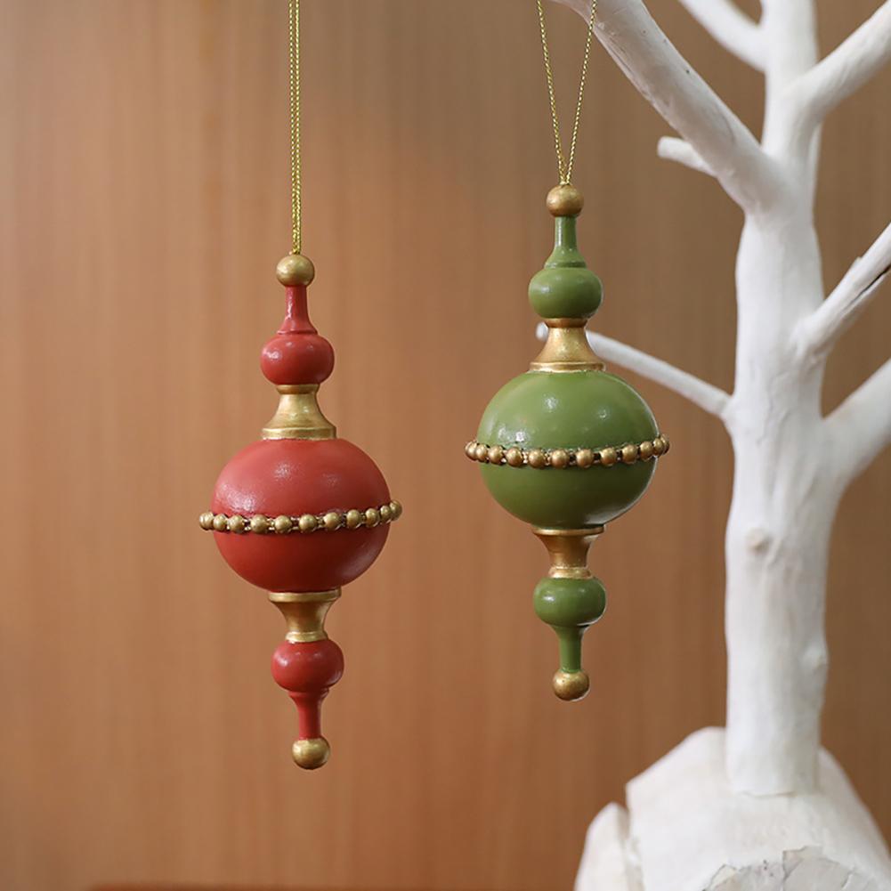 Christmas Tree Wood Ornaments Acorn Star Shape Hanging Rustic Christmas Ornaments Window Display Decor Christmas Crafts Gift Decor
