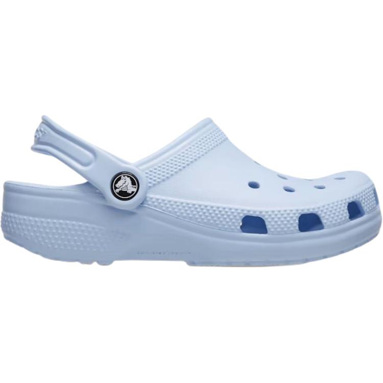Crocs Classic Clog Comfortable Soft Non-Slip Durable Low-Top Toddler Shoes Light Blue Baby Clogs 206990-4NS