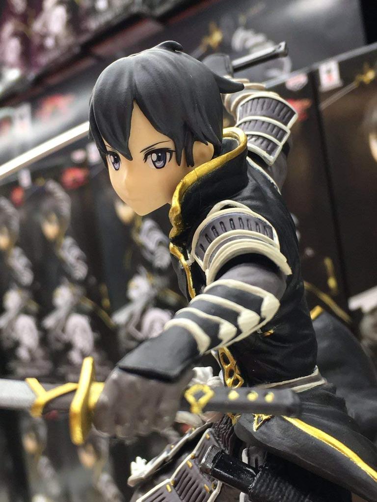 Banpresto Sword Art Online Code Register Goukai Jet Black Tiger Kirito Figure (1 type)