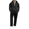 New Stylish Men's Clothing Solid Color Hooded Sweatshirt Ropa Hombre Elegante Casual Jersey