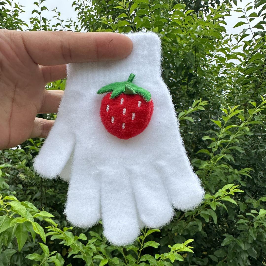 

Детские 3D мультяшные перчатки Санты: Ветрозащитное тепло на всю длину пальцев One Size