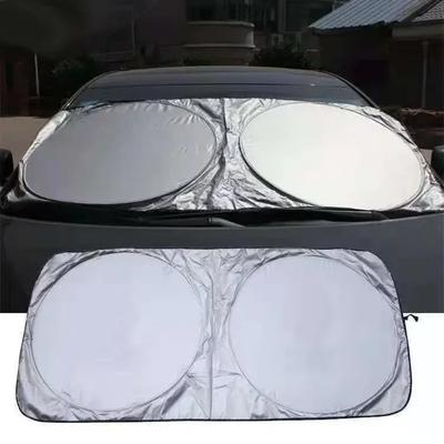 Pare-soleil pour fenêtre de voiture, pare-soleil, pare-brise, protection contre les UV, pliable, accessoires de style