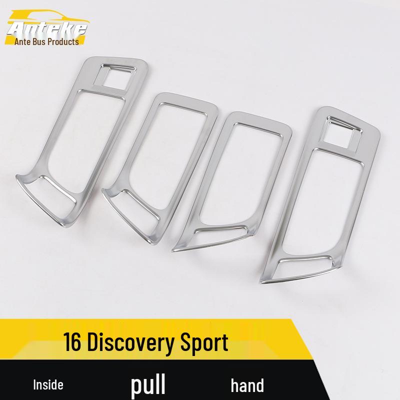 Compatible with 16 Discovery Sport Models: Inner Handle Bright Ring & Door Armrest Buckle Handle.