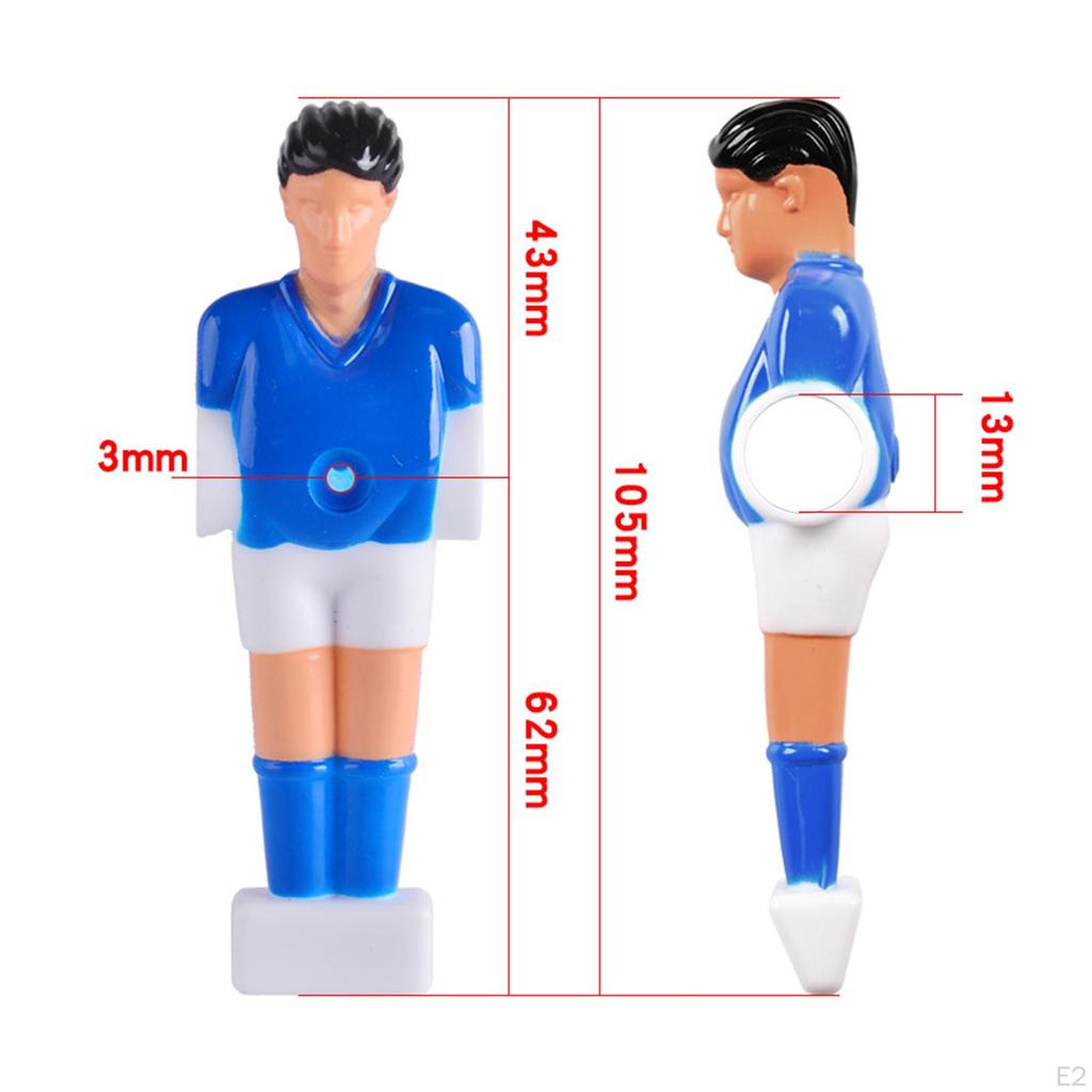 Plastic Foosball Table Accessories 10 Parts Universal