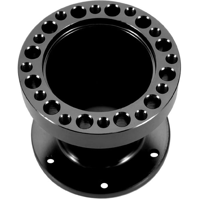 Steering Wheel Spacer Hub 3inch, Car Steering Wheel Hub Adapter Extension Spacer Kit Universal 6 Holes Steering Wheel Spacer for Most Cars Karts