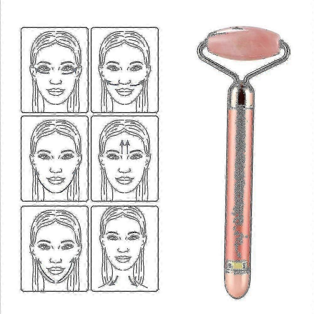 3 In 1 Electric Facial Eye Jade Massage Roller Aging Wrinkle Massage Tool>Relaxation Treatment