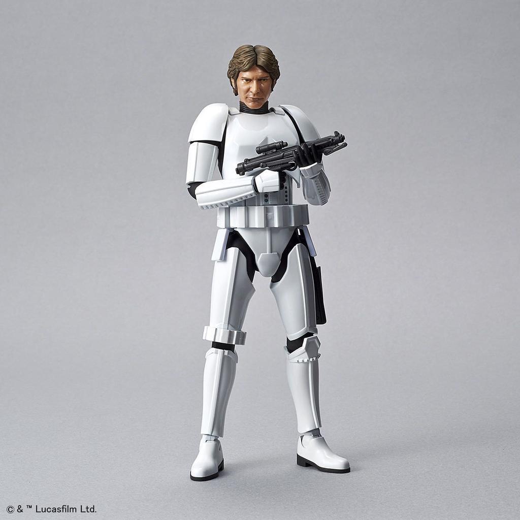 Bandai Star Wars 1/12 Han Solo Stormsrooper Ver Plastic Model Kit Japan 0uo for sale online Bandai Star Wars 1/12 Han Solo Stormsrooper Ver Plastic Model Kit Japan 0uo for sale online