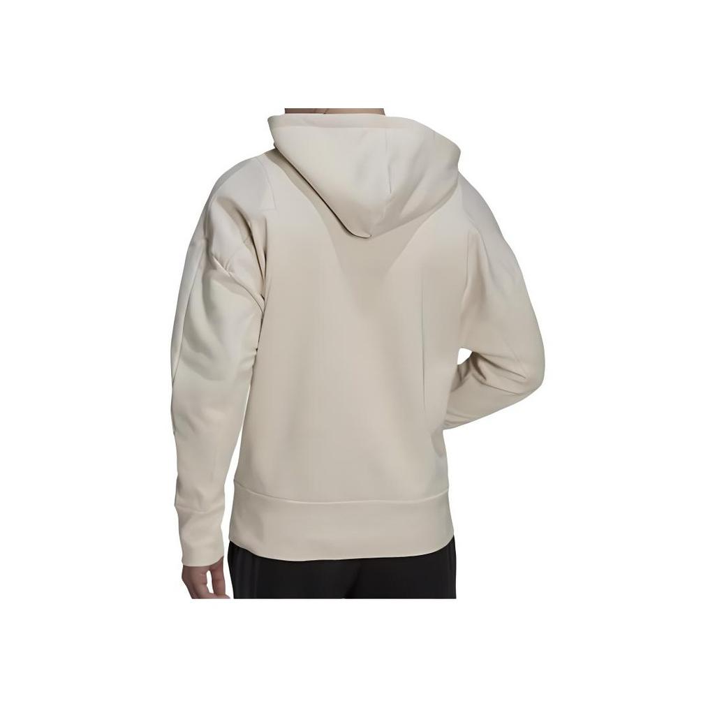 Adidas Studio Lounge Cotton Blend Hoodie Men Tops Off-White HB0483