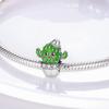 Mula Copper Green Series Charm Fit Original Bracelet Necklace Brazil Nation Map Pendant Beads Women Jewelry