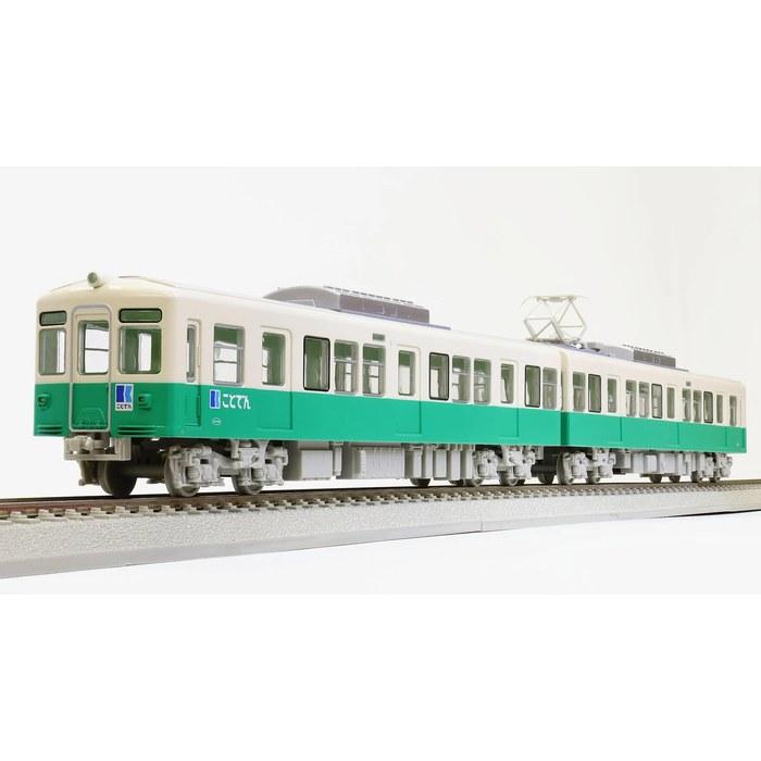 Tenshodo HO Gauge T-Evolution Kotopi Electric Railway 1300 Series 2-Car Set (Non-Powered) 1/80 Scale, Multicolor 65021