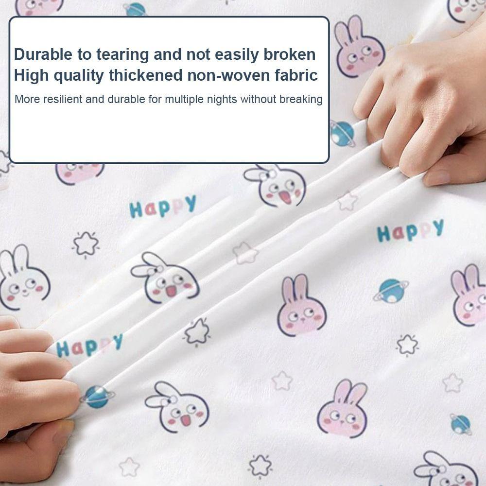 3 / 4-Piece Duvet Cover Pillowcase Dirty Proof Isolation Sheets Disposable Bed Sheet  Travel