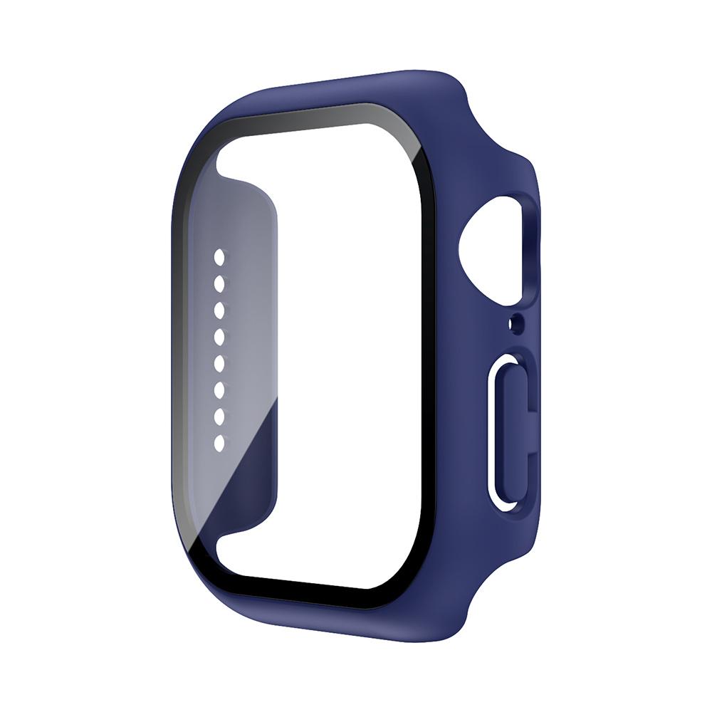 Tempered Glass+Case For Watch 38mm 40mm 41mm 42mm 44mm 45mm 46mm Screen Protector Protective Cover iWatch 10 8 7 9 6 SE 5