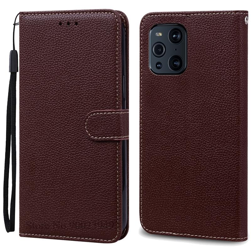 For OPPO Find X3 Pro Case Luxury Leather Flip Case For Oppo Find X3 Pro Wallet Cover Phone Case For Oppo Find X 3 Pro Case Funda