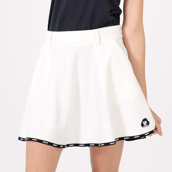 AVAVE Women'S Mini Flare Skirt White