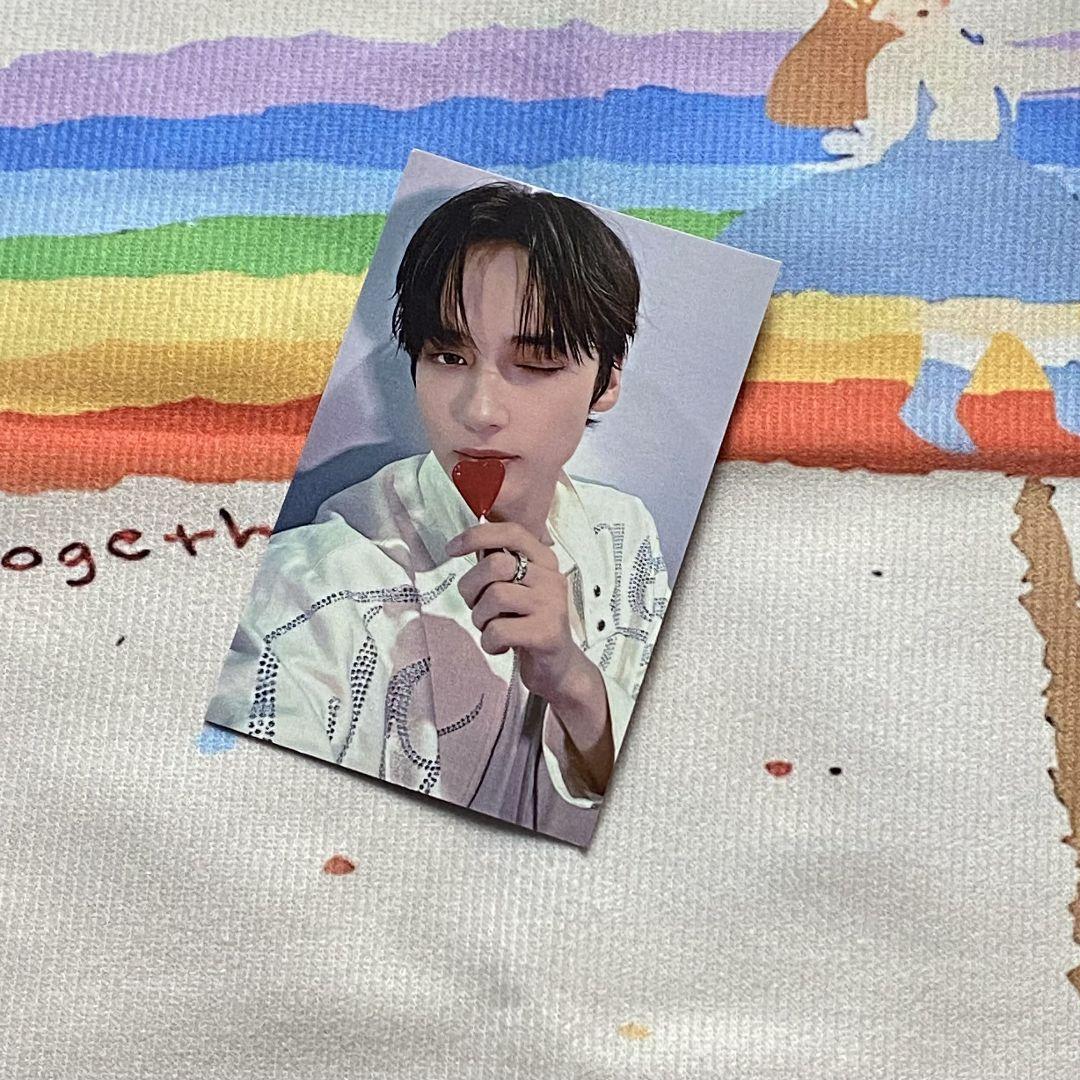 

[Б/У] TXT Публичная трансляция Язык любви Корея Хюнин Кай Торговая карточка