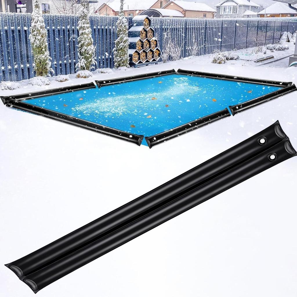 Water Bags for Pool Cover Winter Pool Cover Weights Inground Double-Row Weights for Vacation Home Owners Companies Caretakers