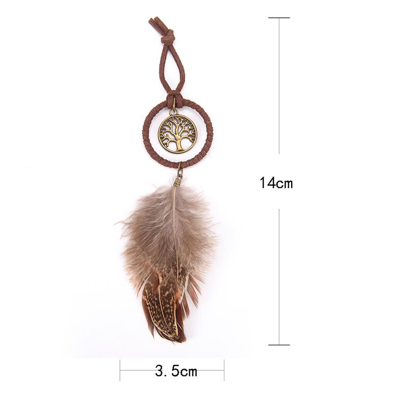 Dream Catcher Ornament Wall Car Ornament Keychain Xm068
