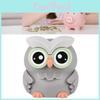 Electronic Owl Counting Piggy Bank Cute Animal Shape Automatic Saving Pot Gifts