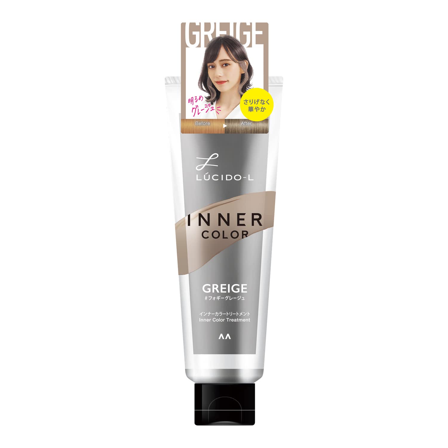 

Inner Color Treatment Greige Color Treatment 80 г LUCIDO-L #Foggy [Бежевый цвет волос]