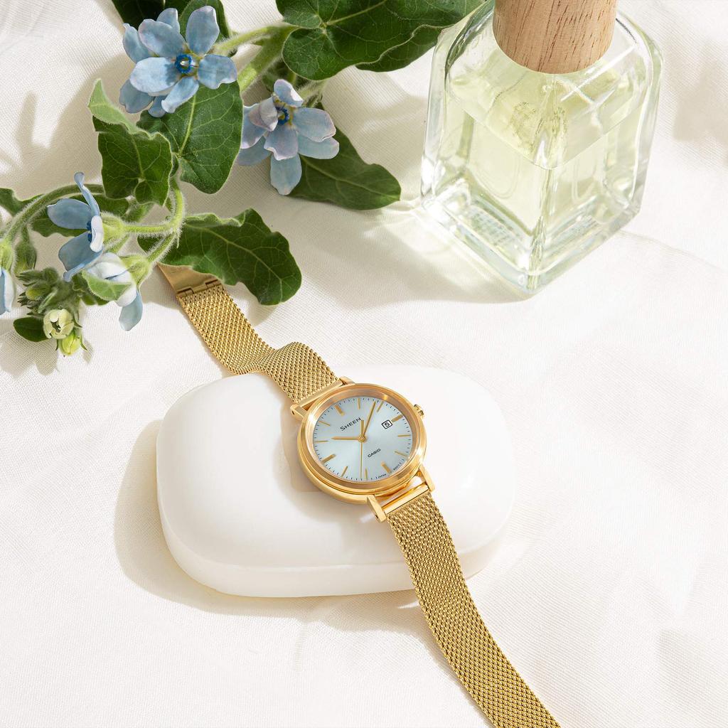 Casio Scene Solar Watch SHS-D300GM-7AJF Women's