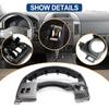 Trument Cluster Dash Panel Gauge Cover Bezel Trim Compatible With Nissan Titan, Armada 2004 2005 2006 Replace 68240-7S000