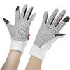 Mizuno ThermaGrip Golf 2023 Breath Thermo Touchscreen WM 5MJWB352 Gloves, Model, Women's, Ambidextrous, Moisture-Wicking, Compatible, White,