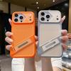 Honeycomb Cooling Phone Case For iPhone 17 Air 16 15 14 Plus 13 12 11 Pro Max Foldable Stand Shockproof Protective Cover