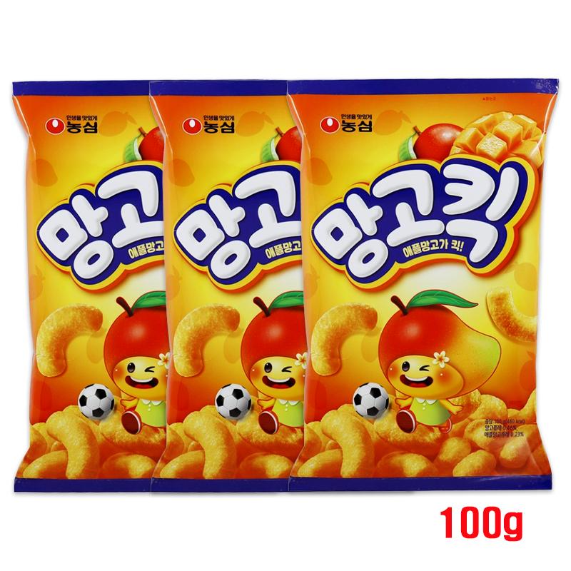Korejská Pufovaná Svačina – Banana Kick, Melon Kick, Mango (23 Možnosti)