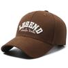 Spring and Autumn New Korean Version of Letter Embroidered Baseball Cap Men's Casual Versatile Curved Brim Cap Women's Face Small Hat