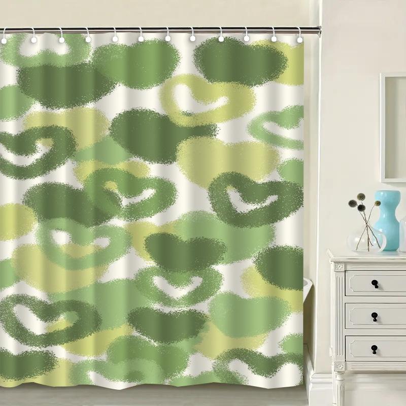 

Fruit Branches Washable Dirt-Resistant Shower Curtain Shower Head Waterproof Polyester Bath Curtain For Home Decor Accessories W60H190(CM)-1 Pcs