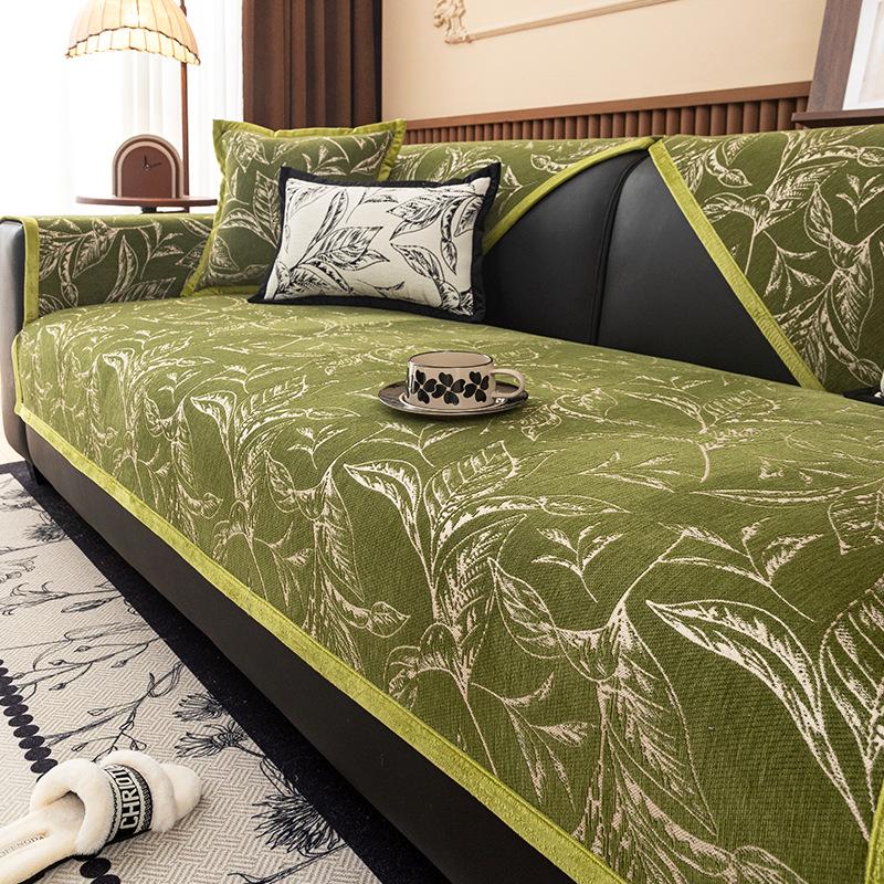 

Французская ретро диванная подушка Chenier всесезонная универсальная легкая роскошь ощущение высокого класса защита от царапин кошек чехол для дивана накидка накидка полотенце 70*70cm