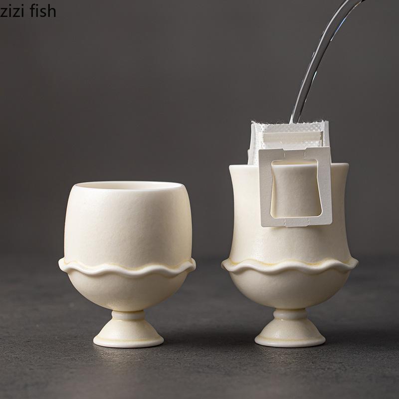 Ceramic Coffee Cup Latte Cup Goblet Water Cups Dessert Bowl Breakfast Cups Milk Mug Drinkware Beverage Mug Milk Tea Mugs