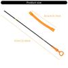 Car Engine Oil Level Dipstick 06B115611C Transmission Engine Oil Gearboxes Fluid Dipstick Funnel Tube