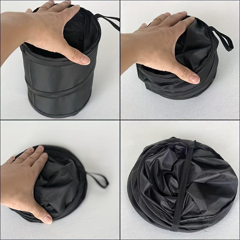 2025 Car Trash Portable Vehicle Garbage Can Foldable Pop-up Waterproof Bag Waste Basket Auto Accessories Interior Car Accessory