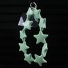Coloful Silicone Star Rope Phone Chain Lanyard Charm Strap Wrist Beaded Hanging Cord Bracelet Keychain for CCD Camera Sweet Girl