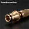 High Pressure Water Sprayer No Leakage Copper One Hand Operation Spray Nozzle Household Supplies