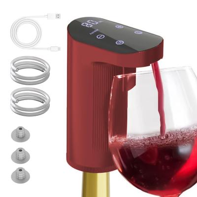 Electric Wine Decanter USB Rechargeable Wine Dispenser Whiskey Adjustable Quantity Liquor Wine Pump Wine Accessories