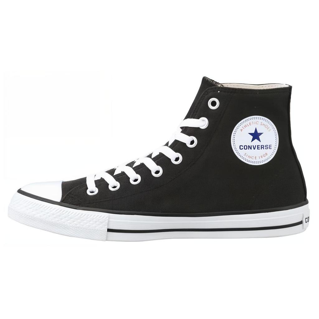 Converse Nextar Abrasion Resistant Breathable High top Canvas Shoes Unisex Black 32765011
