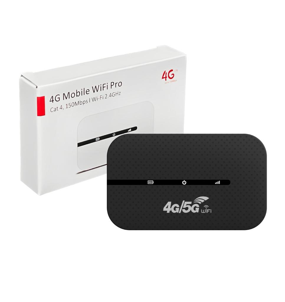 4G High-Speed Portable WiFi Dongle for Asia, Africa, Europe, and Russia with External miFI Card.