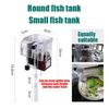 3-in-1 Aquarium Wasserfilter Wasserfall Externer Sauerstoffpumpen Filter Ausrüstung Für Aquarium Fischbecken