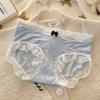 Kadın Seksi Külot Buz Ipek Dikişsiz Külot Iç Çamaşırı Seksi Dantel Nefes Çabuk Kuruyan Lingerie