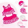 Thin Cat Dog Swimsuit Vest Leopard Print Pet Slip Dress Unique Dog Bikini Skirt  Summer