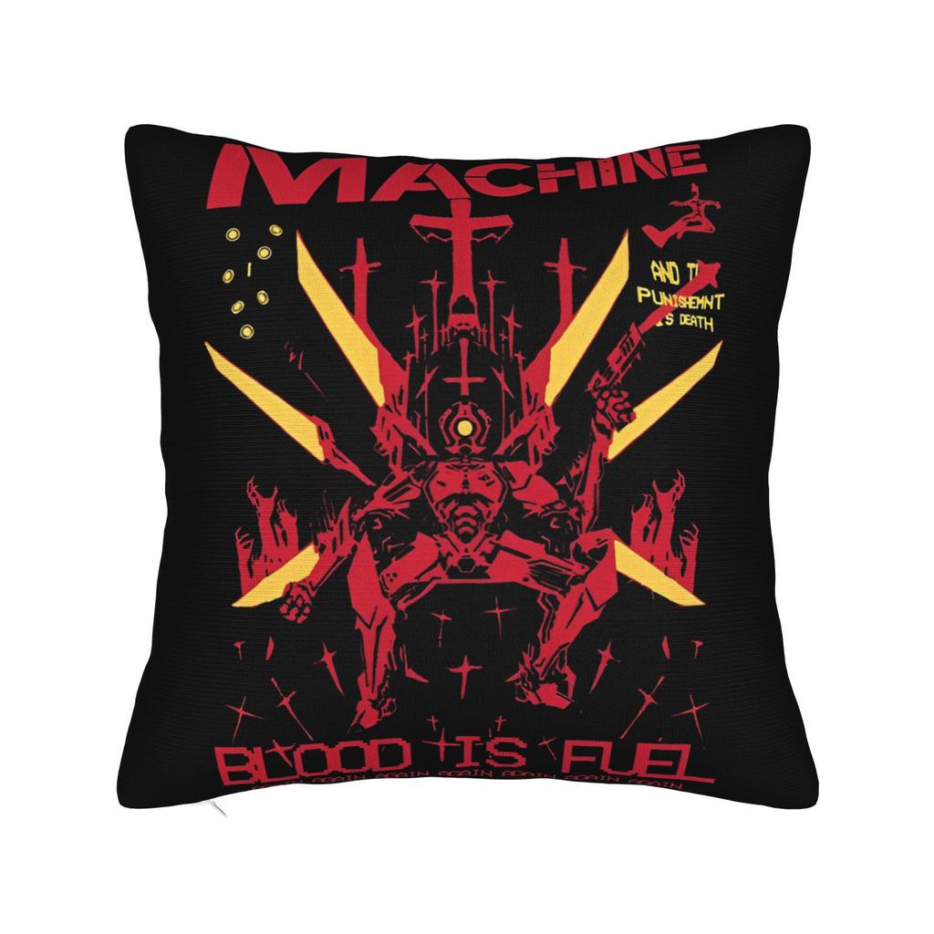 Ultrakill Shooting Game Hell is Kill Pillowcase Polyester Cushion Cover Decorative V1 Rock Pillow Case Cover Bed Drop Shipping