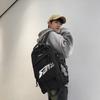 New Largecapacity Schoolbag Men's Trendy Cool Couple Casual Backpack Korean Version Ins Junior High School Student Computer Backpack