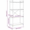 Bookshelf Sonoma Oak 60 X 30 X 120 Cm Engineered Wood
