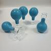 Five-Piece High Borosilicate Glass Cupping Set with Rubber Ball Vacuum Suction