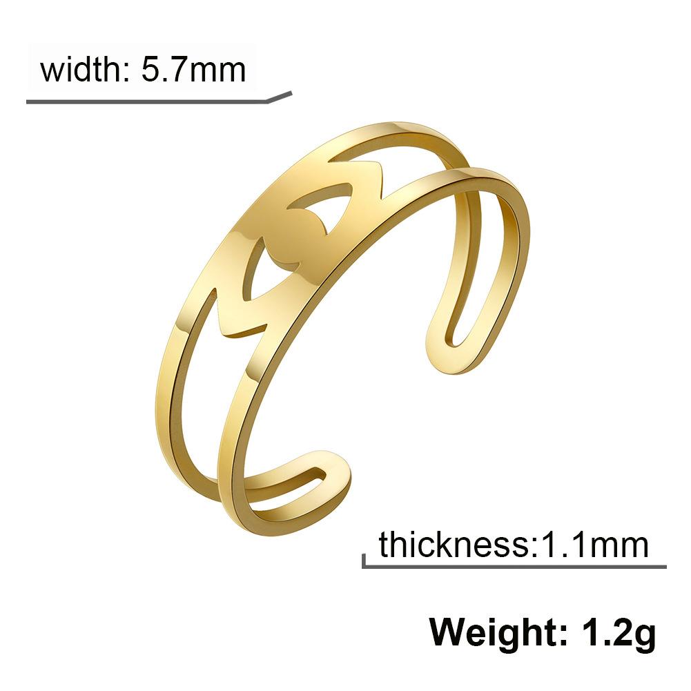 Ornate Gold & Silver Open Ended Metal Fashion Toe Rings