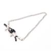 1 Pair 30cm Chains Metal Nipple Clamps Sex Toys Nipples Clips Adult Games For Couples Flirt Toys Nipple Clips For