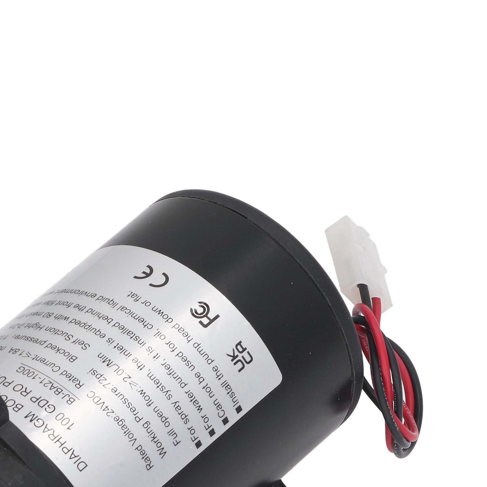 

DC24V Мембранний бустерний насос 60W 100G G38 Самовсмоктуючий насос із внутрішньою різьбою з адаптером