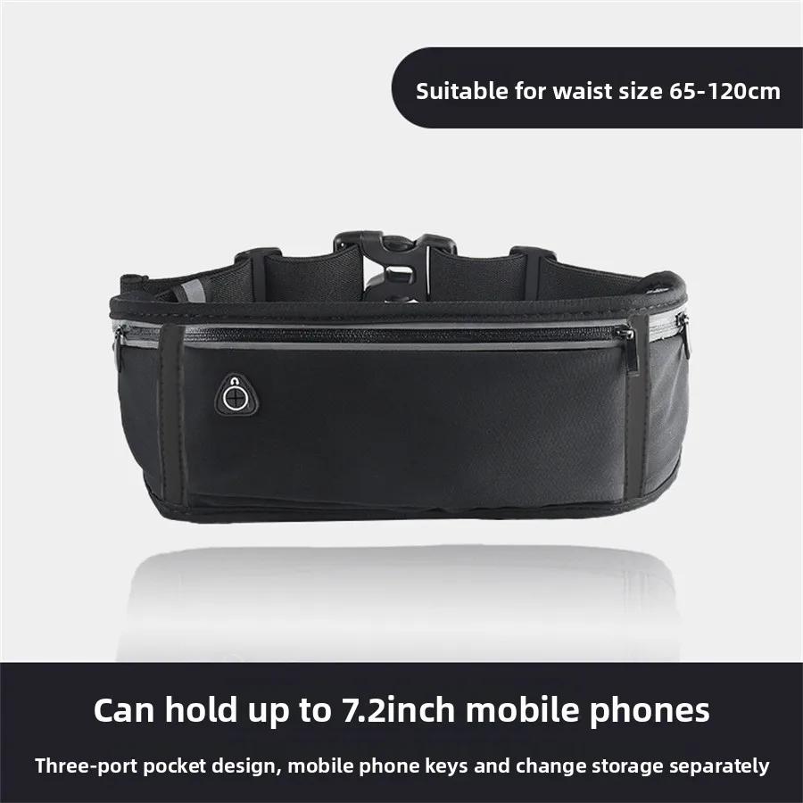 Professional Running Waist Bag Sports Belt Pouch Mobile Phone Case Men Women Hidden Pouch Gym SportsBags Running Belt Waist Pack